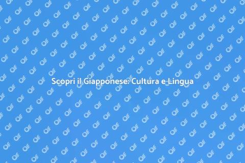 Lezioni di Giapponese: Un Viaggio Unico