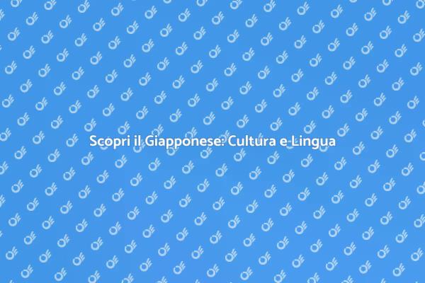 Impara Giapponese: Un Viaggio Culturale