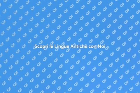 Corsi di Lingue Antiche con Ernesto.it