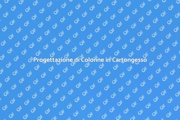 Colonne in Cartongesso: Design Innovativo