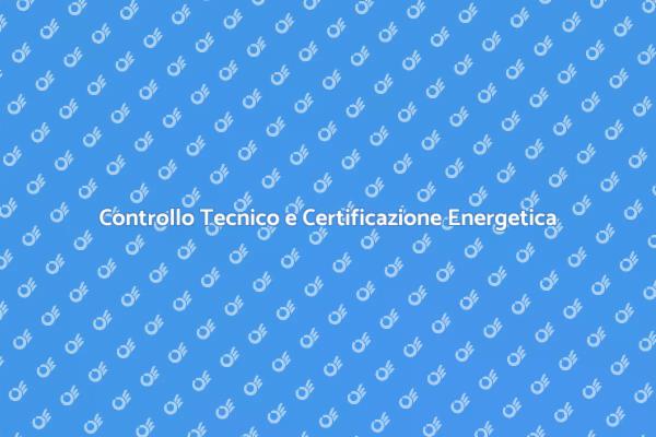 Sostenibilità e Controllo Tecnico Energetico