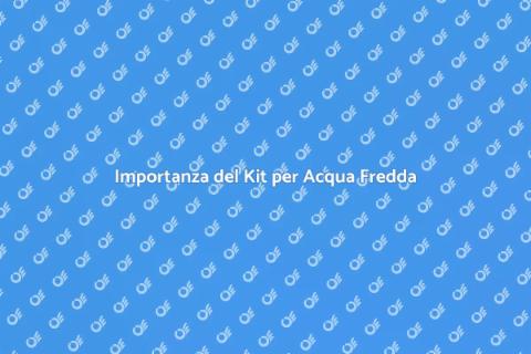 Kit per Analisi Acqua Fredda