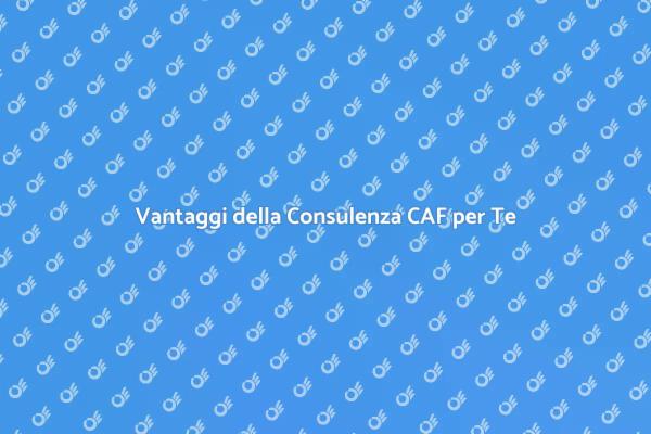 Consulenza CAF: Semplifica la Tua Vita Fiscale