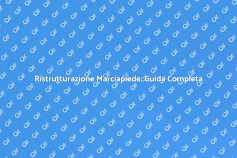 Riparare il Marciapiede per Casa Bella