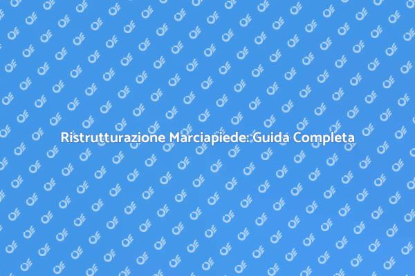 Ristrutturare il Marciapiede per Valorizzare