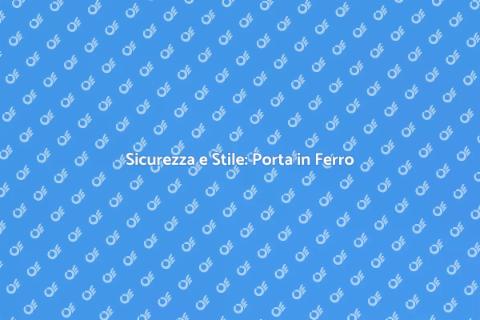 Porta in Ferro per la Tua Cantina