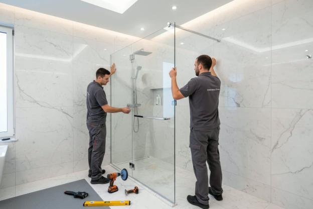 Quanto costa installare una porta per doccia in vetro?