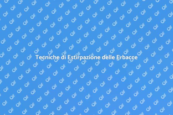Liberati delle Erbacce nel Tuo Giardino