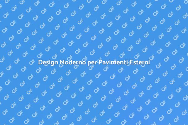 Pavimenti in Calcestruzzo: Design e Stile