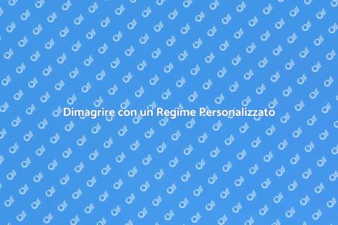 Personalizzazione Alimentare per Dimagrire
