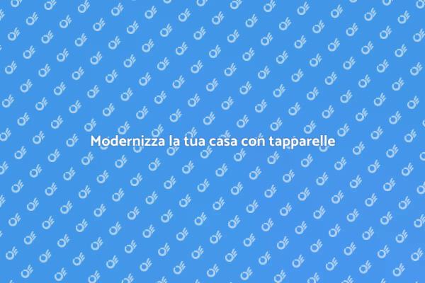Tapparelle motorizzate: un rinnovamento semplice