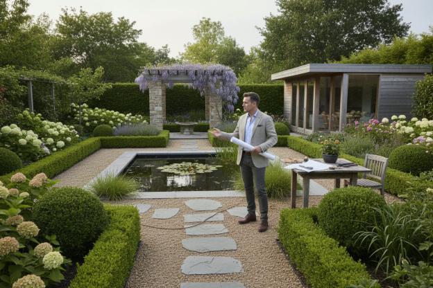 Un architetto paesaggista per il giardino