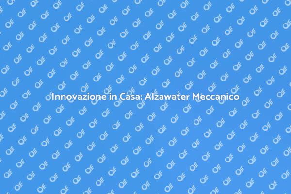 Ristrutturazione con Alzawater Meccanico