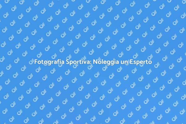 Noleggia un Fotografo per i Tuoi Eventi