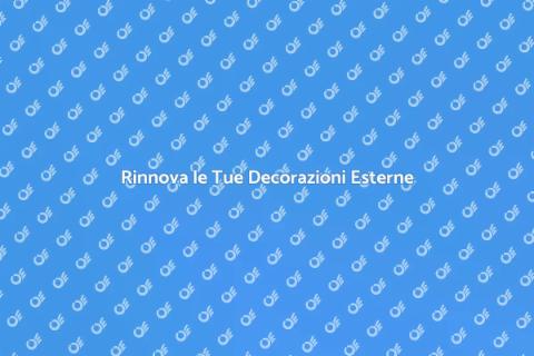 Lavaggio Alta Pressione Decorazioni