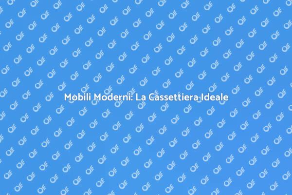 Trasforma il Tuo Spazio con Stile