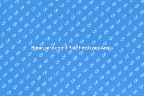 Pacchetto Terapeutico per Ansia e Panico