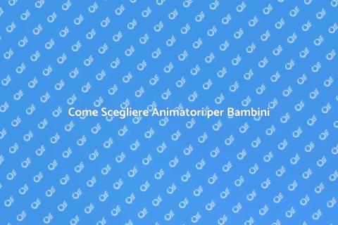 Animazione Professionale Eventi Bambini