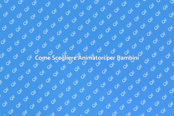 Animazione per Bambini: Scopri di Più!
