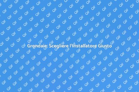 Installatore di Grondaie: Importanza