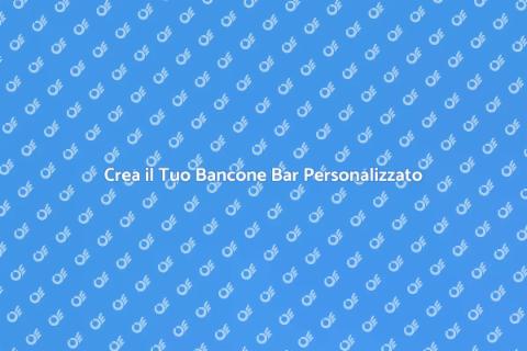 Bancone Bar ad Angolo Personalizzato