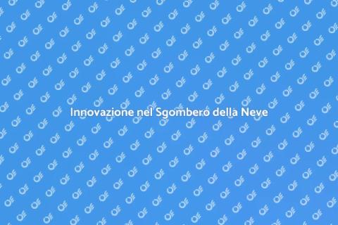 Sgombero Neve Intelligente Efficiente