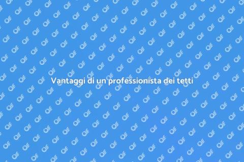 Professionista tetti: perché assumerlo