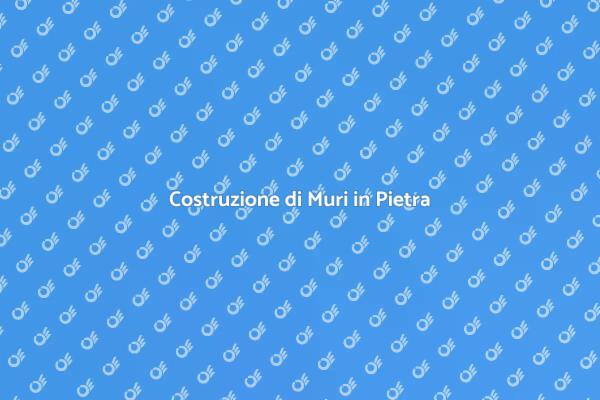 Costruire un Muro di Sostegno Efficace