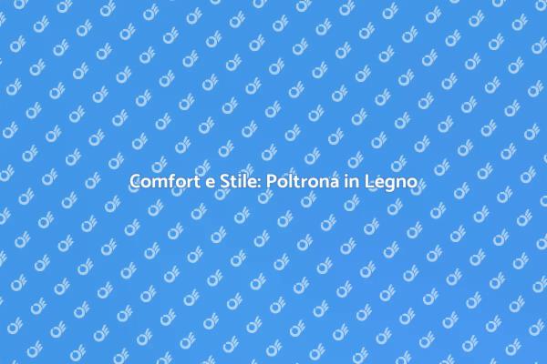 Arreda il Tuo Giardino con Stile