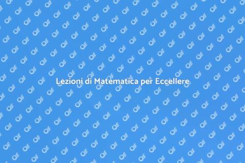 Ripetizioni di Matematica per Successo