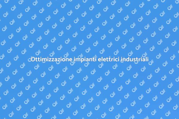 Efficienza negli impianti elettrici