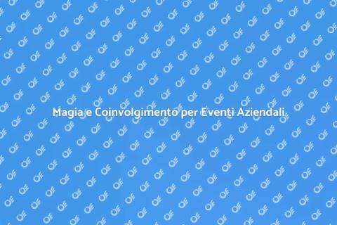 Prestigiatore per Eventi Aziendali