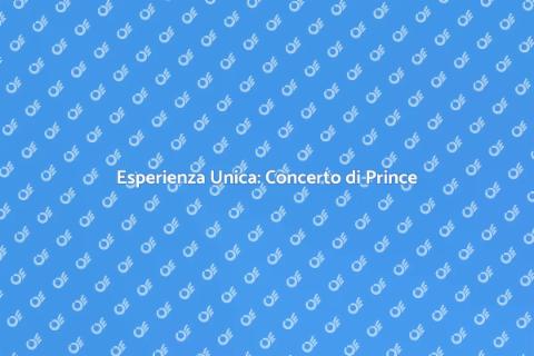 Concerto Personalizzato di Prince
