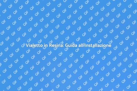 Vialetto in Resina: Trasforma il Tuo Giardino
