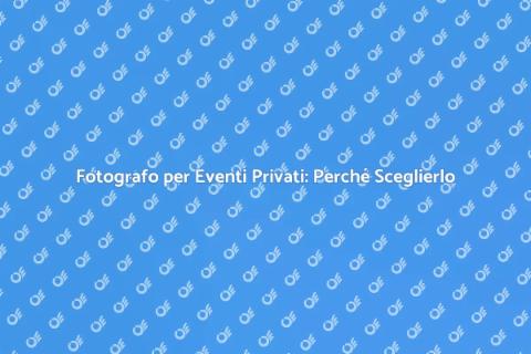 Assumere un Fotografo per Eventi