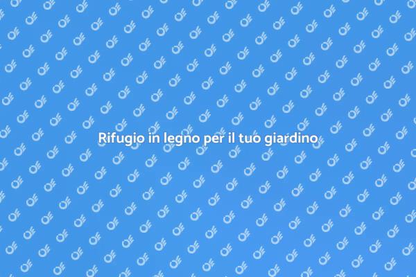 Trasforma il tuo giardino con una casetta
