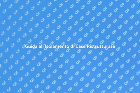 Isolare Casa da Ristrutturare
