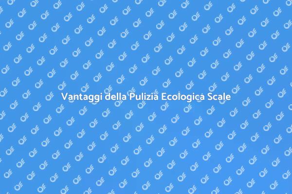 Scale Condominiali: Pulizia Ecologica