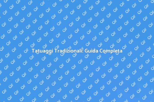 Tatuaggi: Cultura e Significato Profondo