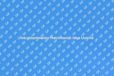 Animazione Matrimonio: Tocco Magico