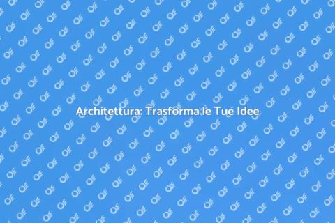 Consulenza Architettonica per il Futuro