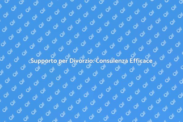 Guida alla Consulenza per Divorzio