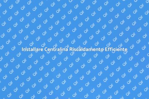 Centralina Regolazione Riscaldamento
