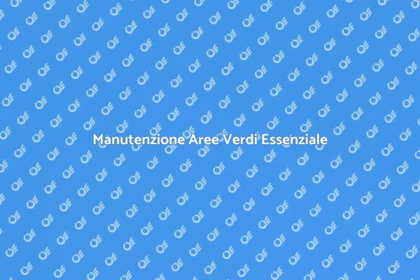 Pulizia e Cura degli Spazi Verdi