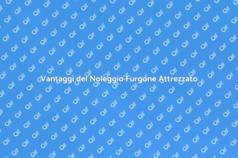 Noleggio Furgone con Dispositivi