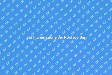 Noleggiare Illuminazione per Rooftop