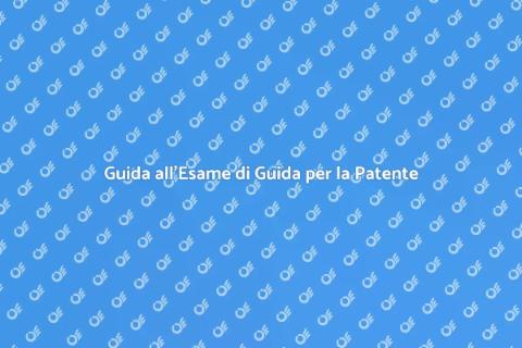 Esame di Guida: La Strada Verso l’Indipendenza