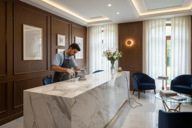 Marmo Splendente per la Tua Reception