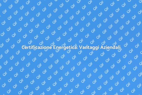 Efficienza Energetica per Aziende Commerciali