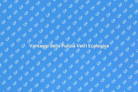 Pulizia Vetri Ecologica per Casa